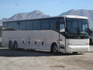 luxury charter bus